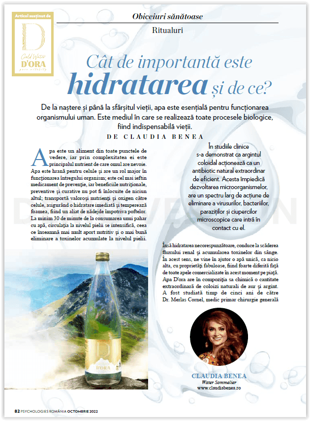 Revista Psychologies - Hidratarea - Pagina 1